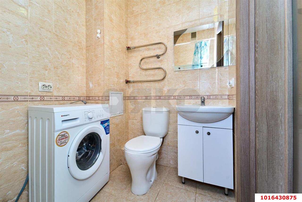 Фото №12: 1-комнатная квартира 33 м² - Краснодар, ЖК Притяжение, Прикубанский внутригородской округ, Завод Радиоизмерительных Приборов, Музыкальный, мкр. жилой комплекс Притяжение, ул. Московская, 118к1