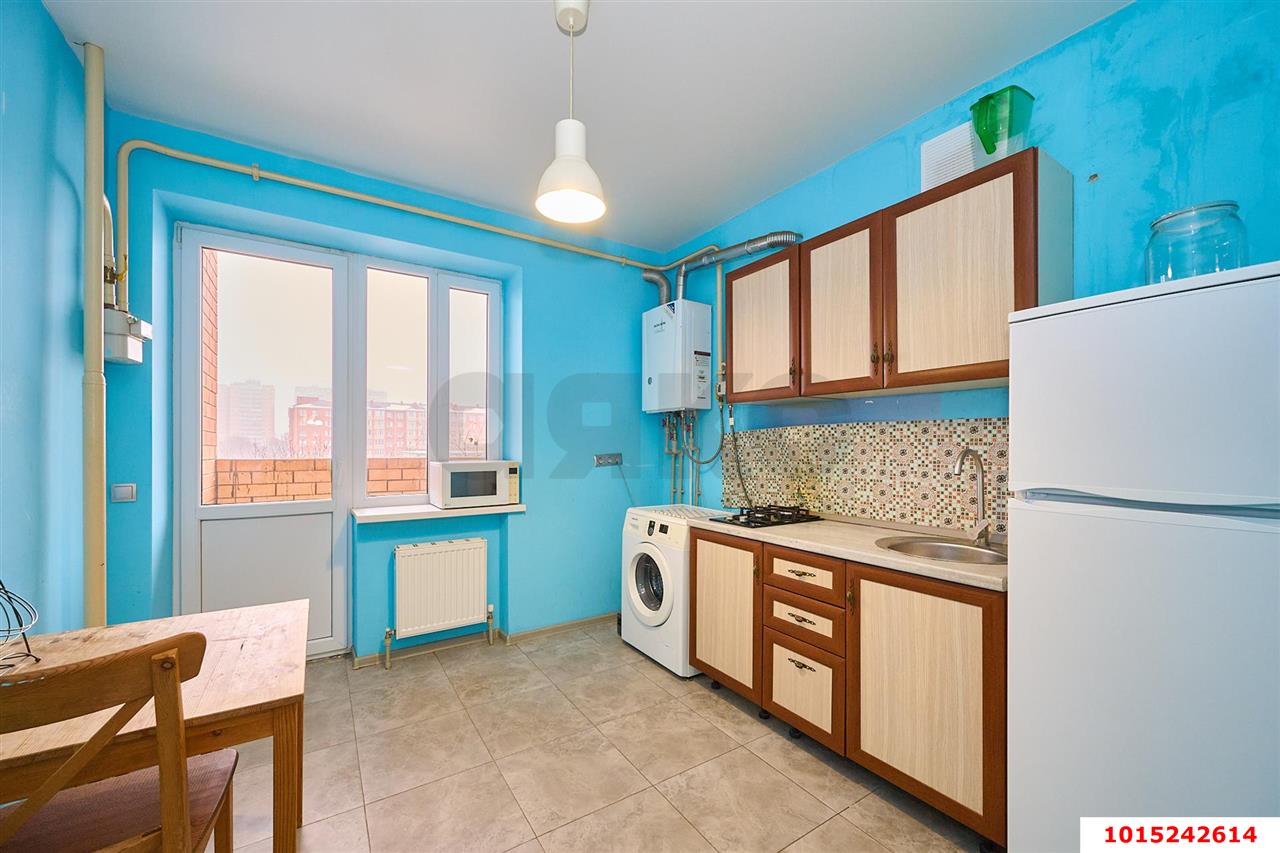 Фото №4: 1-комнатная квартира 36 м² - Берёзовый, Витаминкомбинат, мкр. Прикубанский внутригородской округ, 7/36к1