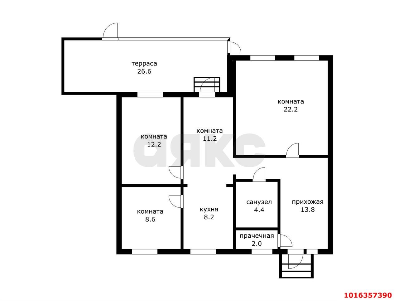 Фото №16: Дом 82 м² + 4.07 сот. - Краснодар, Прикубанский внутригородской округ, Сады Калинина, ст Животновод, ул. Вишнёвая, 163