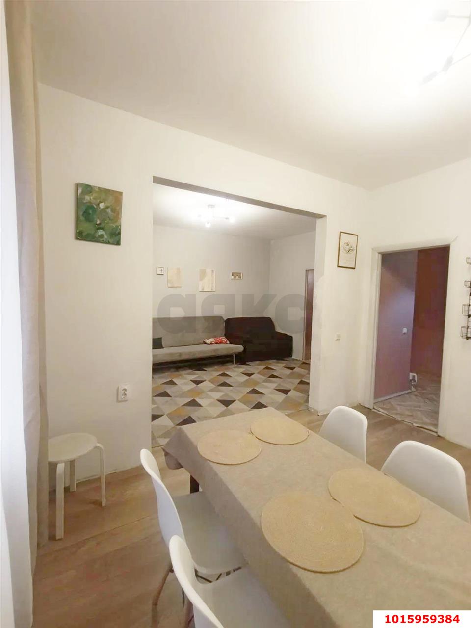 Фото №3: 3-комнатная квартира <span class="whitespace-nowrap">80 м²</span>, <span class="whitespace-nowrap">1/16 эт.</span> - Краснодар, Карасунский внутригородской округ, Комсомольский, мкр. ЖК Пересвет-Карасунский, ул. Сормовская, 210