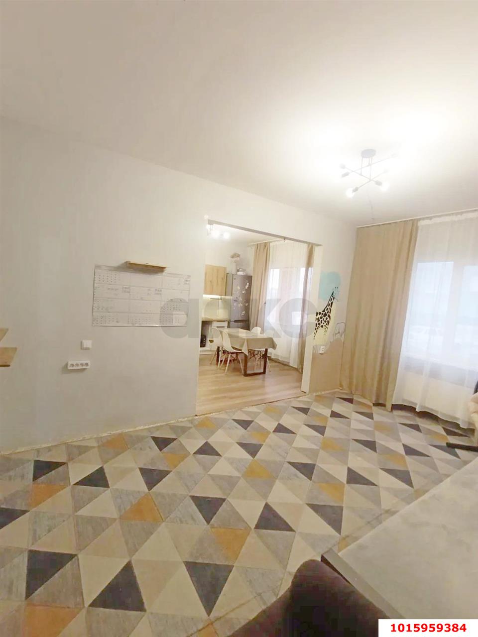 Фото №4: 3-комнатная квартира <span class="whitespace-nowrap">80 м²</span>, <span class="whitespace-nowrap">1/16 эт.</span> - Краснодар, Карасунский внутригородской округ, Комсомольский, мкр. ЖК Пересвет-Карасунский, ул. Сормовская, 210