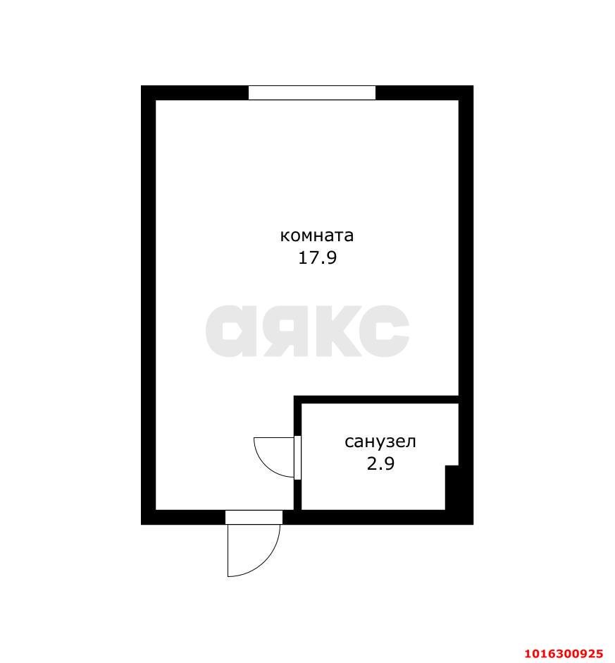 Фото №8: Студия 20 м² - Лермонтово, ул. Ленина, 61Б
