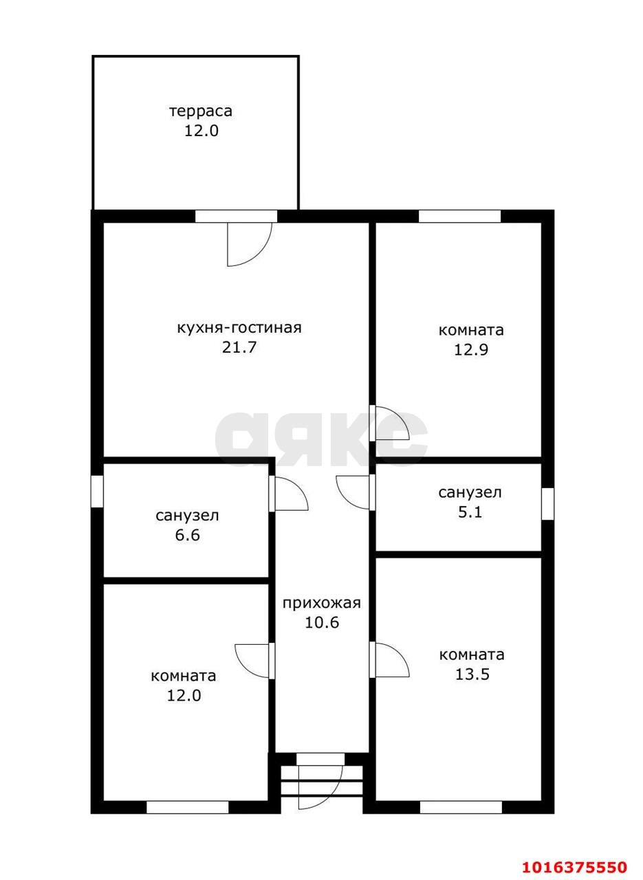 Фото №18: Дом 83 м² + 4.2 сот. - Берёзовый, Прикубанский внутригородской округ, мкр. СНТ Прогресс, ул. Малиновая