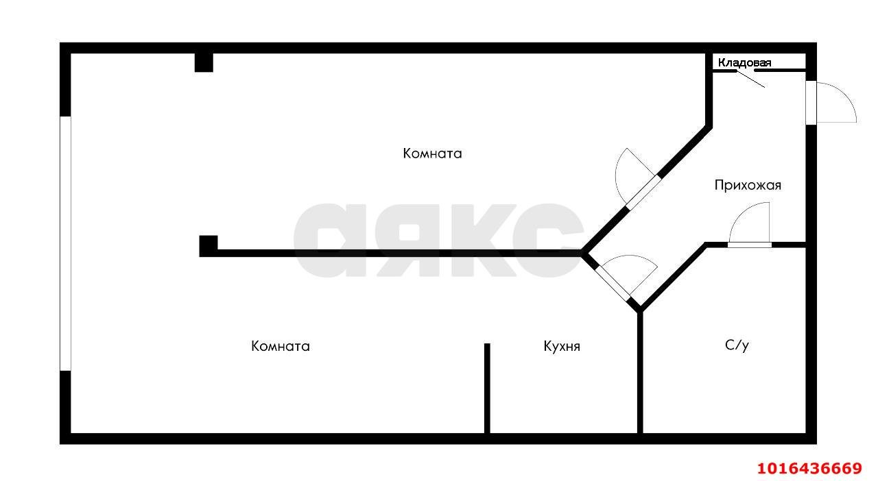 Фото №16: 1-комнатная квартира 43 м² - Российский, мкр. Прикубанский внутригородской округ, ул. Ратной Славы, 34