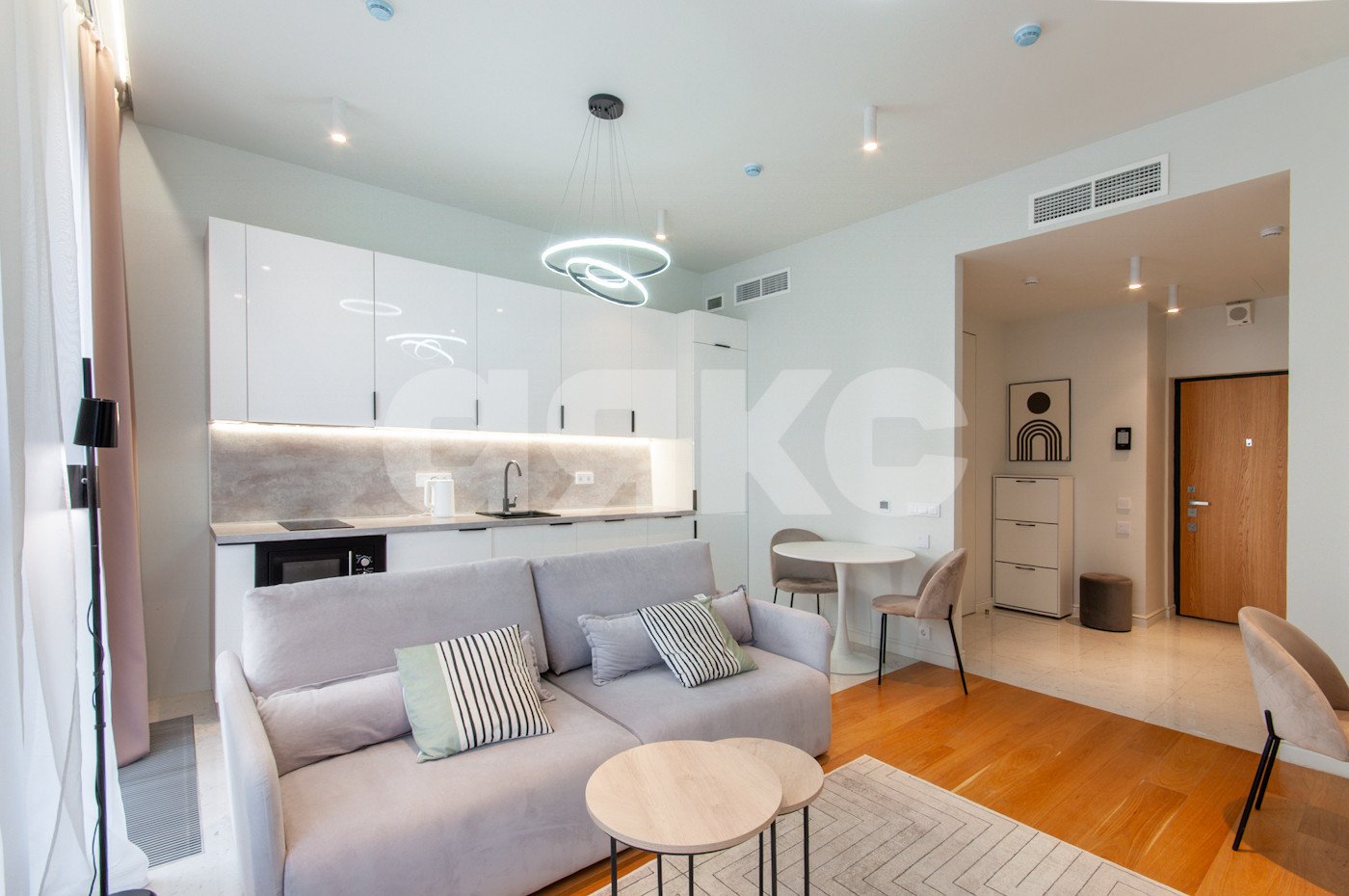 Фото №1: Студия 31 м² - Москва, Хорошёво-Мнёвники, ЖК Сидней Сити, мкр. жилой комплекс Сидней Сити, ул. Шелепихинская набережная, 40к3