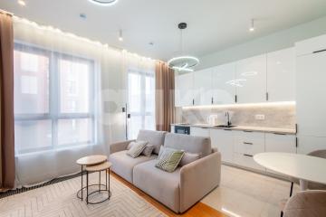 Фото №2: Студия 31 м² - Москва, мкр. жилой комплекс Сидней Сити, ул. Шелепихинская набережная, 40к3