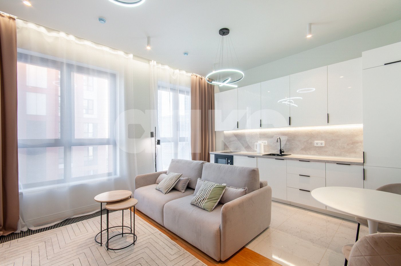 Фото №2: Студия 31 м² - Москва, Хорошёво-Мнёвники, ЖК Сидней Сити, мкр. жилой комплекс Сидней Сити, ул. Шелепихинская набережная, 40к3