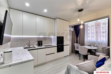 Фото №1: 1-комнатная квартира 38 м² - Краснодар, мкр. Прикубанский внутригородской округ, ул. Восточно-Кругликовская, 28/3