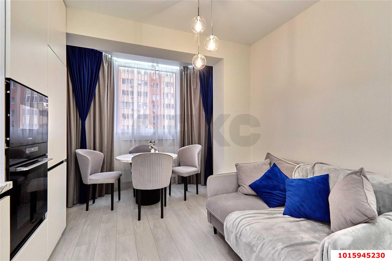 Фото №3: 1-комнатная квартира 38 м² - Краснодар, Панорама, мкр. Прикубанский внутригородской округ, ул. Восточно-Кругликовская, 28/3