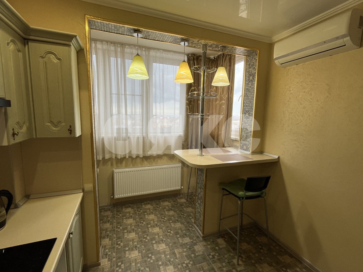 Фото №5: 1-комнатная квартира 30 м² - Анапа, Алексеевка, мкр. ЖК Лазурный, ул. Крестьянская, 27к1