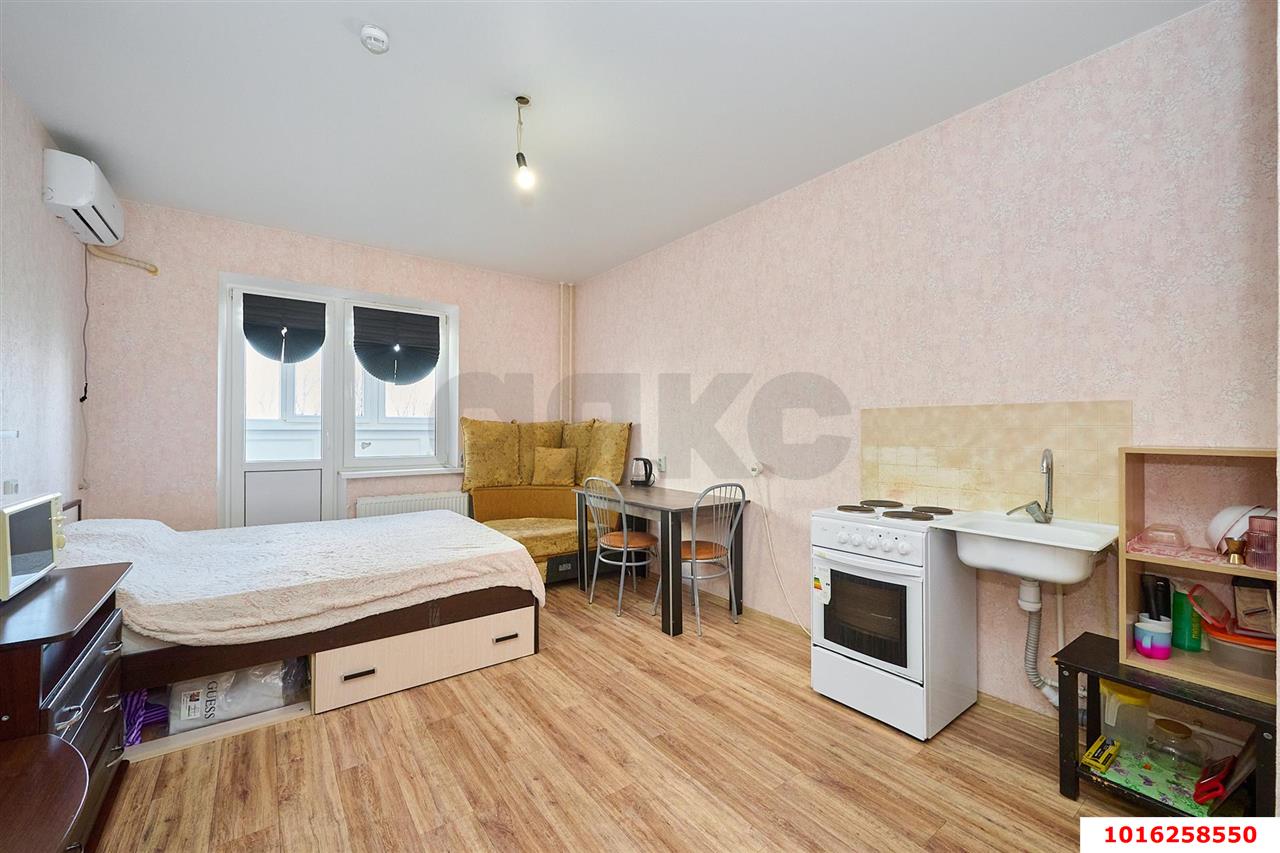 Фото №4: Студия 26 м² - Краснодар, Прикубанский внутригородской округ, ж/р Восточный, ул. имени 40-летия Победы, 188