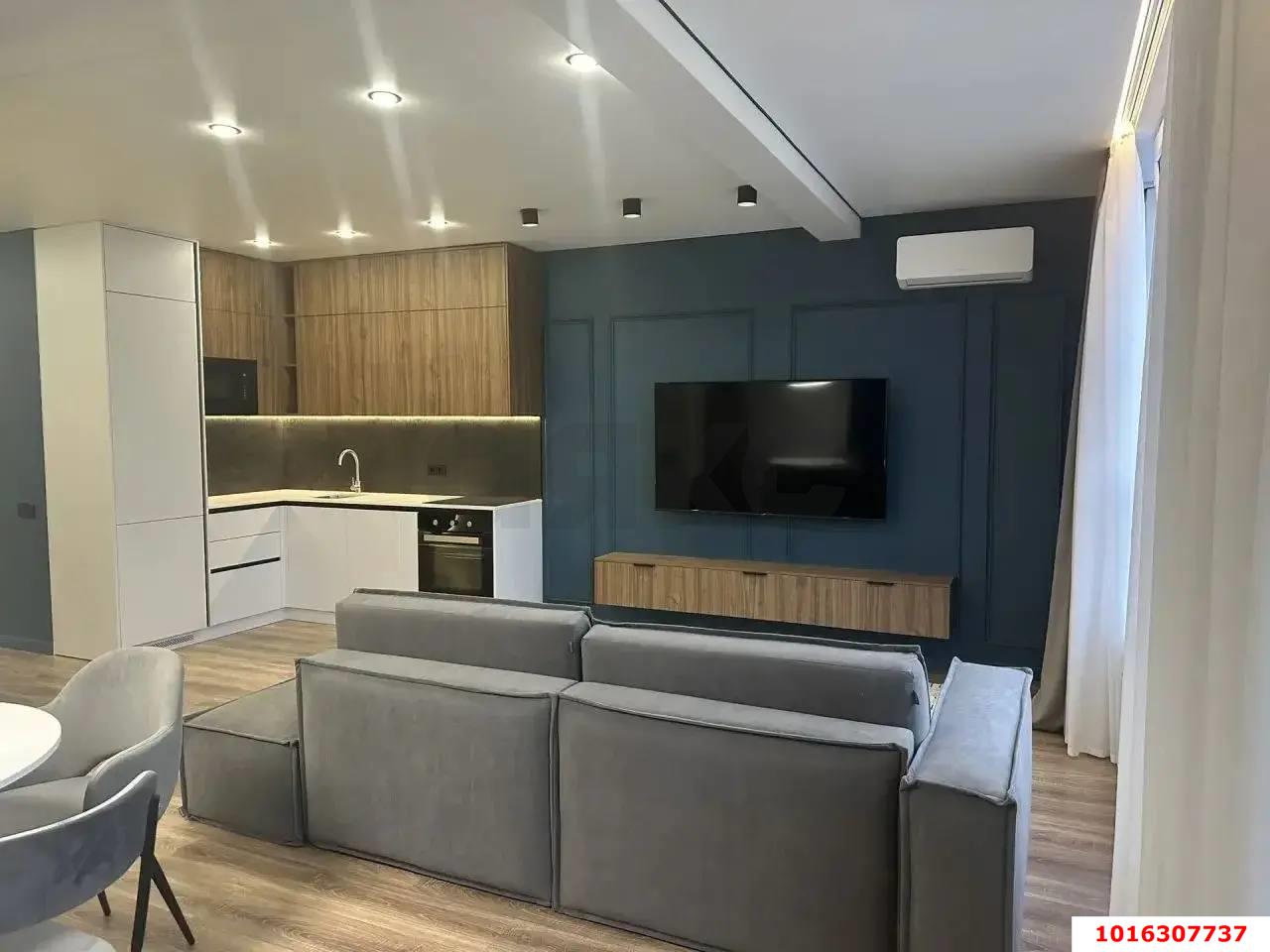 Фото №2: 1-комнатная квартира 51 м² - Краснодар, Карасунский внутригородской округ, Хлопчато-бумажный Комбинат, мкр. жилой комплекс Элегант, ул. Сормовская, 1/3к1