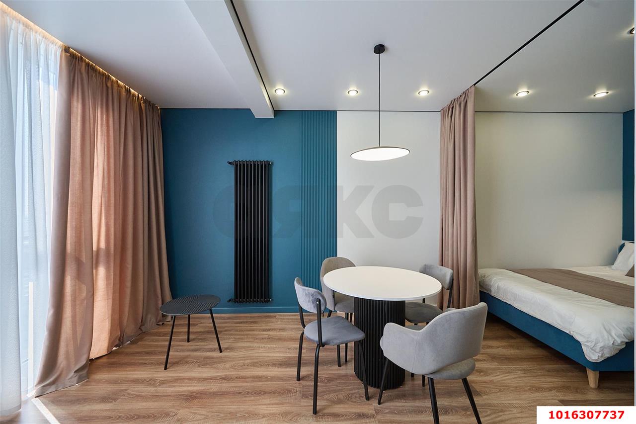 Фото №8: 1-комнатная квартира 51 м² - Краснодар, Карасунский внутригородской округ, Хлопчато-бумажный Комбинат, мкр. жилой комплекс Элегант, ул. Сормовская, 1/3к1