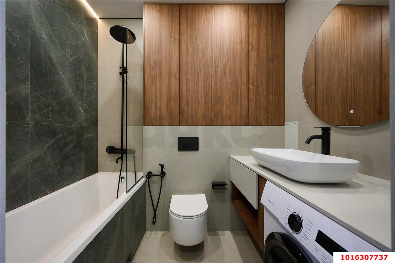 Фото №15: 1-комнатная квартира 51 м² - Краснодар, Карасунский внутригородской округ, Хлопчато-бумажный Комбинат, мкр. жилой комплекс Элегант, ул. Сормовская, 1/3к1