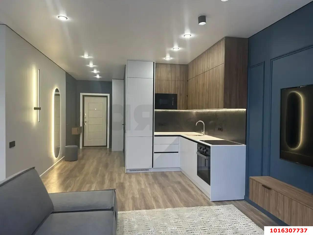 Фото №1: 1-комнатная квартира 51 м² - Краснодар, Карасунский внутригородской округ, Хлопчато-бумажный Комбинат, мкр. жилой комплекс Элегант, ул. Сормовская, 1/3к1