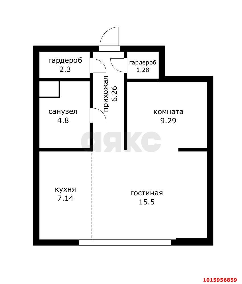 Фото №20: Студия 45 м² - Краснодар, Карасунский внутригородской округ, Хлопчато-бумажный Комбинат, мкр. жилой комплекс Элегант, ул. Сормовская, 1/3