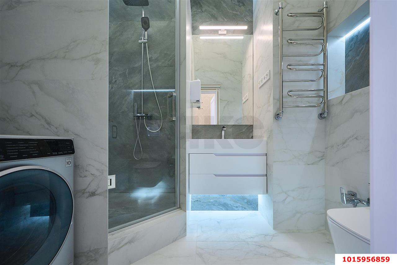 Фото №13: 1-комнатная квартира 45 м² - Краснодар, Карасунский внутригородской округ, Хлопчато-бумажный Комбинат, мкр. жилой комплекс Элегант, ул. Сормовская, 1/3