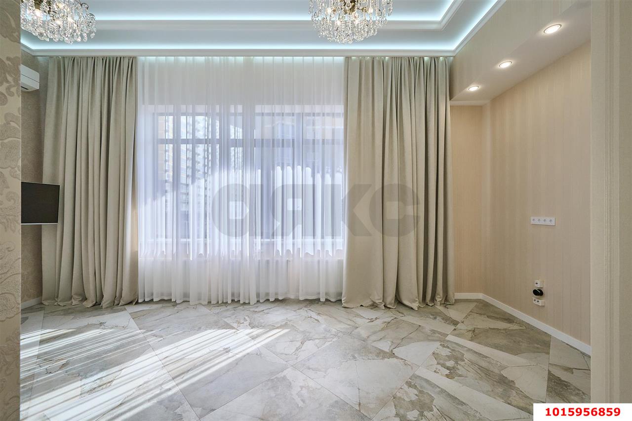 Фото №3: 1-комнатная квартира 45 м² - Краснодар, Карасунский внутригородской округ, Хлопчато-бумажный Комбинат, мкр. жилой комплекс Элегант, ул. Сормовская, 1/3