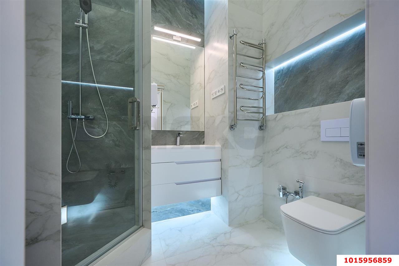 Фото №14: 1-комнатная квартира 45 м² - Краснодар, Карасунский внутригородской округ, Хлопчато-бумажный Комбинат, мкр. жилой комплекс Элегант, ул. Сормовская, 1/3