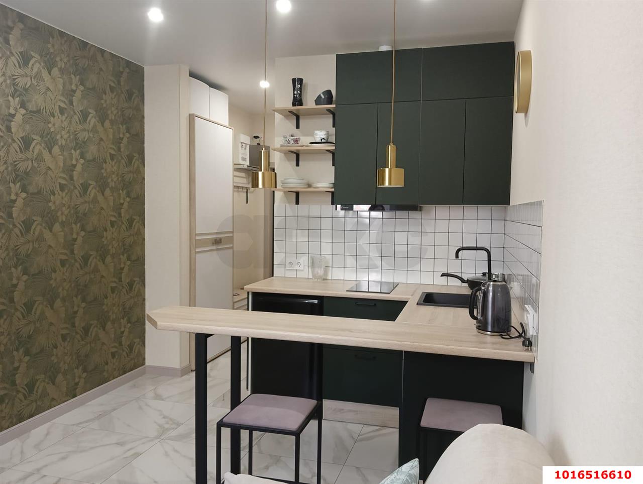 Фото №2: Студия 21 м² - Краснодар, Прикубанский внутригородской округ, Калинино, Завод Радиоизмерительных Приборов, мкр. ЖК Акварели-2, ул. Тепличная, 62/1к3