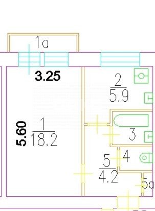 Фото №33: 1-комнатная квартира 32 м² - Москва, ул. Бориса Галушкина, 10