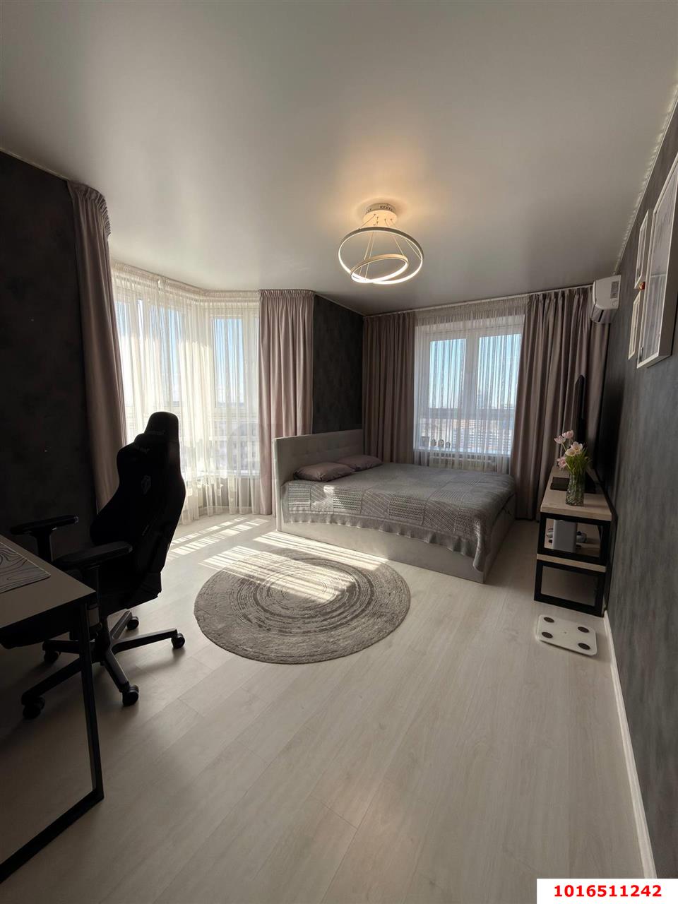 Фото №4: 1-комнатная квартира 43 м² - Краснодар, Прикубанский внутригородской округ, жилой комплекс Кубанский, мкр. Завод Измерительных Приборов, ул. Зиповская, 34к2