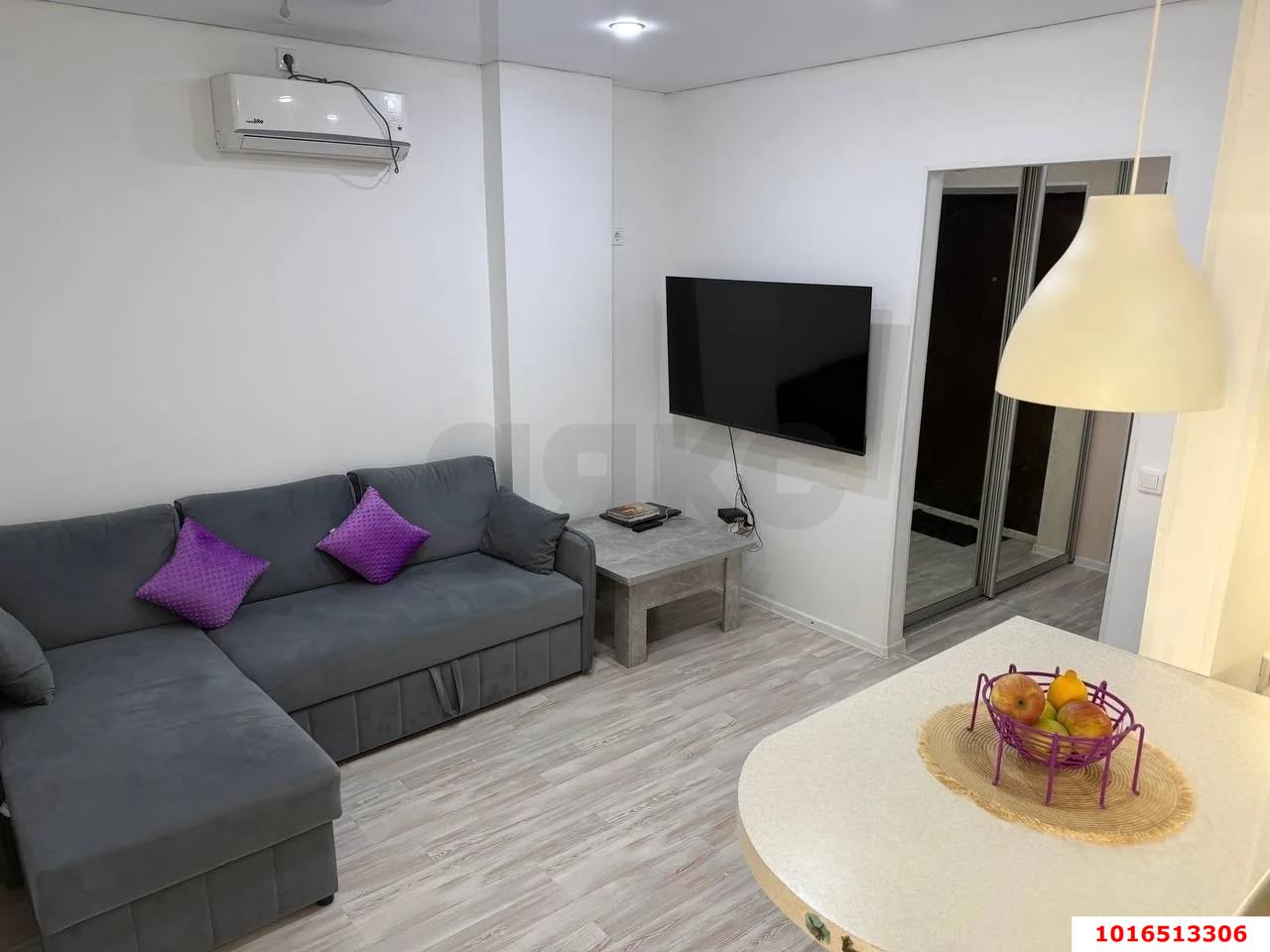 Фото №4: 1-комнатная квартира 43 м² - Краснодар, Музыкальный, ЖК Времена Года, Завод Радиоизмерительных Приборов, Прикубанский внутригородской округ, жилой комплекс Времена года, мкр. имени Петра Метальникова, ул. Петра Метальникова, 5к3