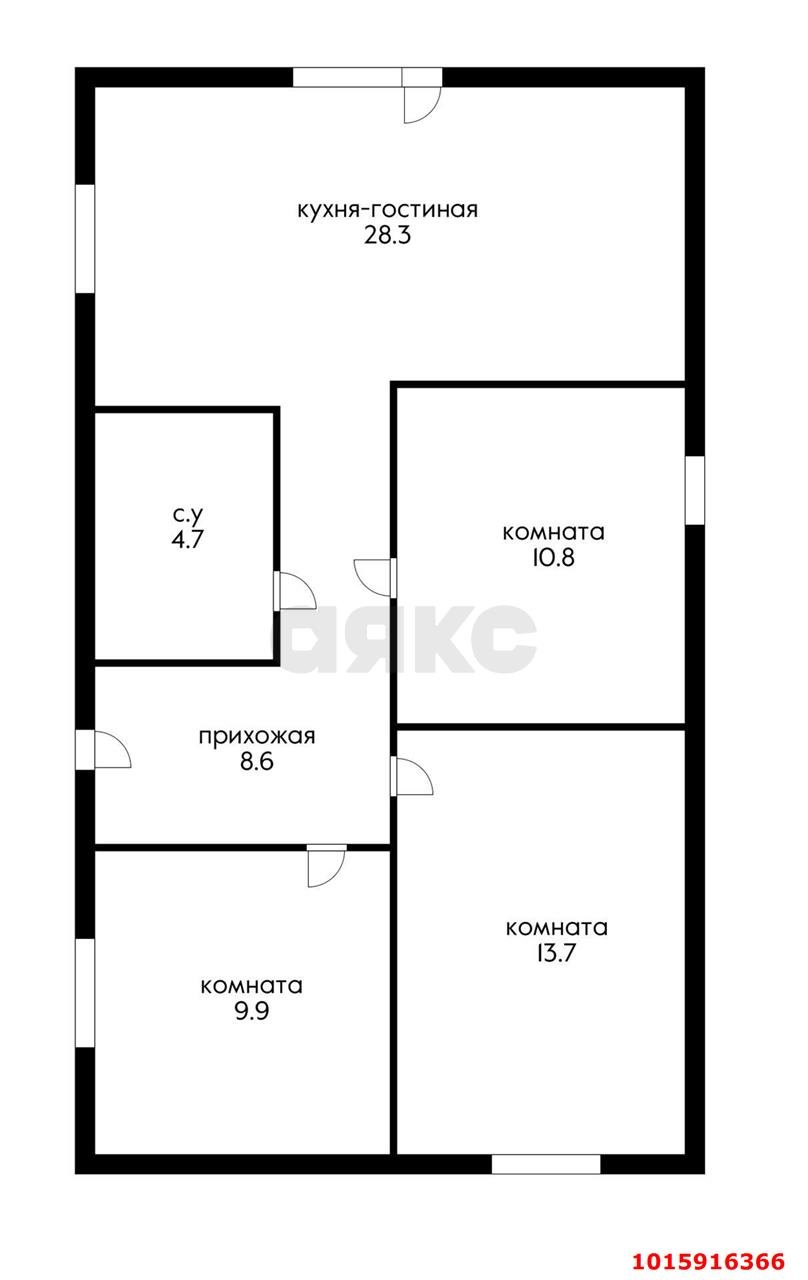 Фото №6: Дом 71 м² + 4 сот. - Краснодар, Прикубанский внутригородской округ, мкр. КП Крепость, ул. Новоминская, 7к1