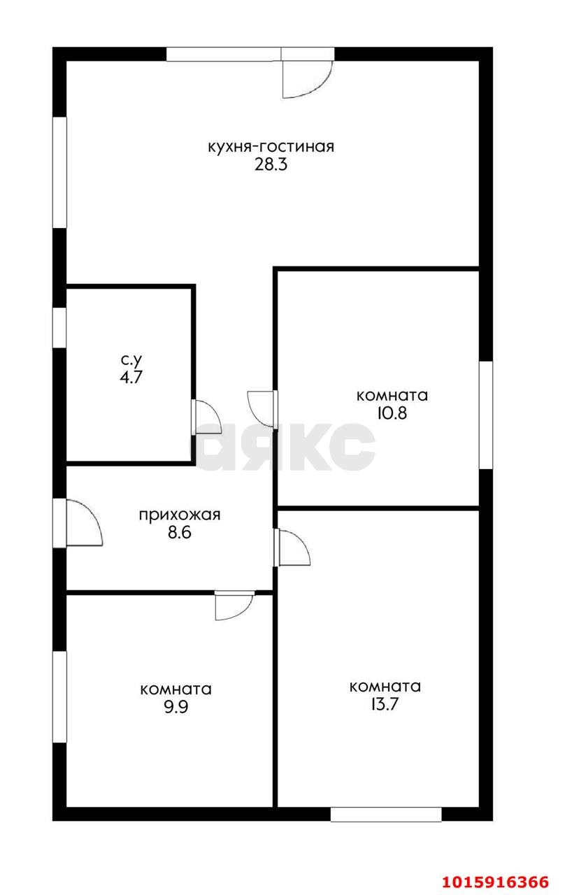 Фото №6: Дом 71 м² + 4 сот. - Краснодар, Прикубанский внутригородской округ, мкр. КП Крепость, ул. Новоминская, 7к1