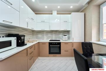 Фото №1: 1-комнатная квартира 44 м² - Краснодар, мкр. Славянский, ул. Заполярная, 35к8