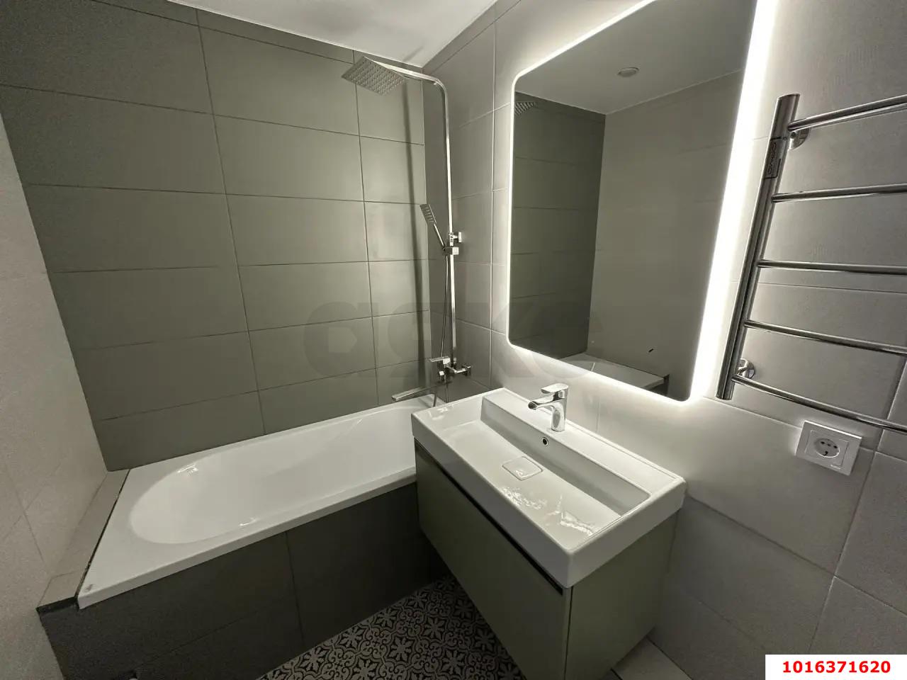 Фото №6: 1-комнатная квартира 42 м² - Краснодар, Прикубанский внутригородской округ, мкр. Юбилейный, ул. имени Калинина, 13к62