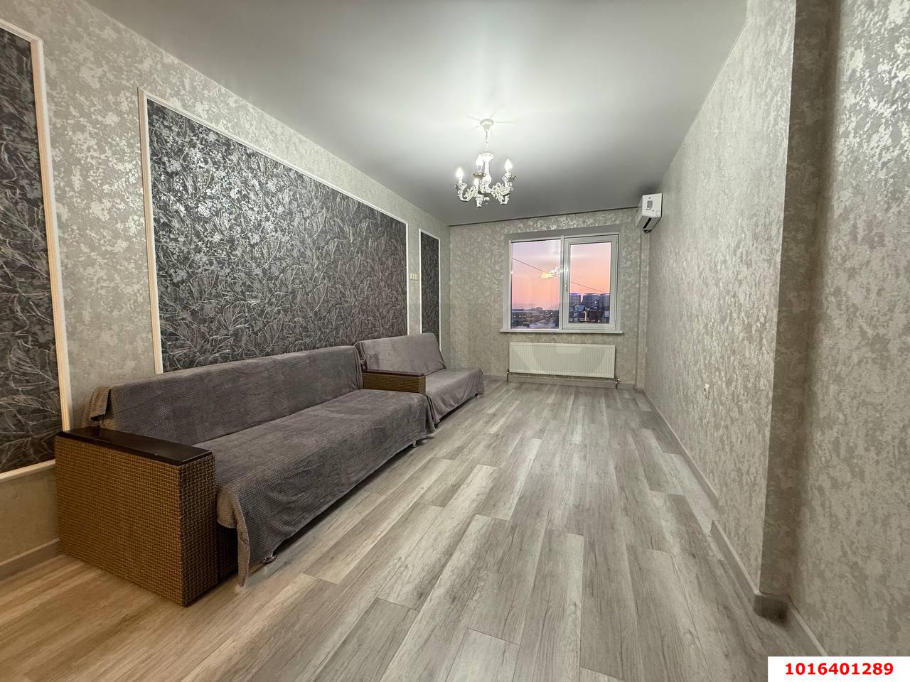 Фото №1: 1-комнатная квартира 46 м² - Краснодар, Пашковский, мкр. Карасунский внутригородской округ, ул. Леонида Лаврова, 91