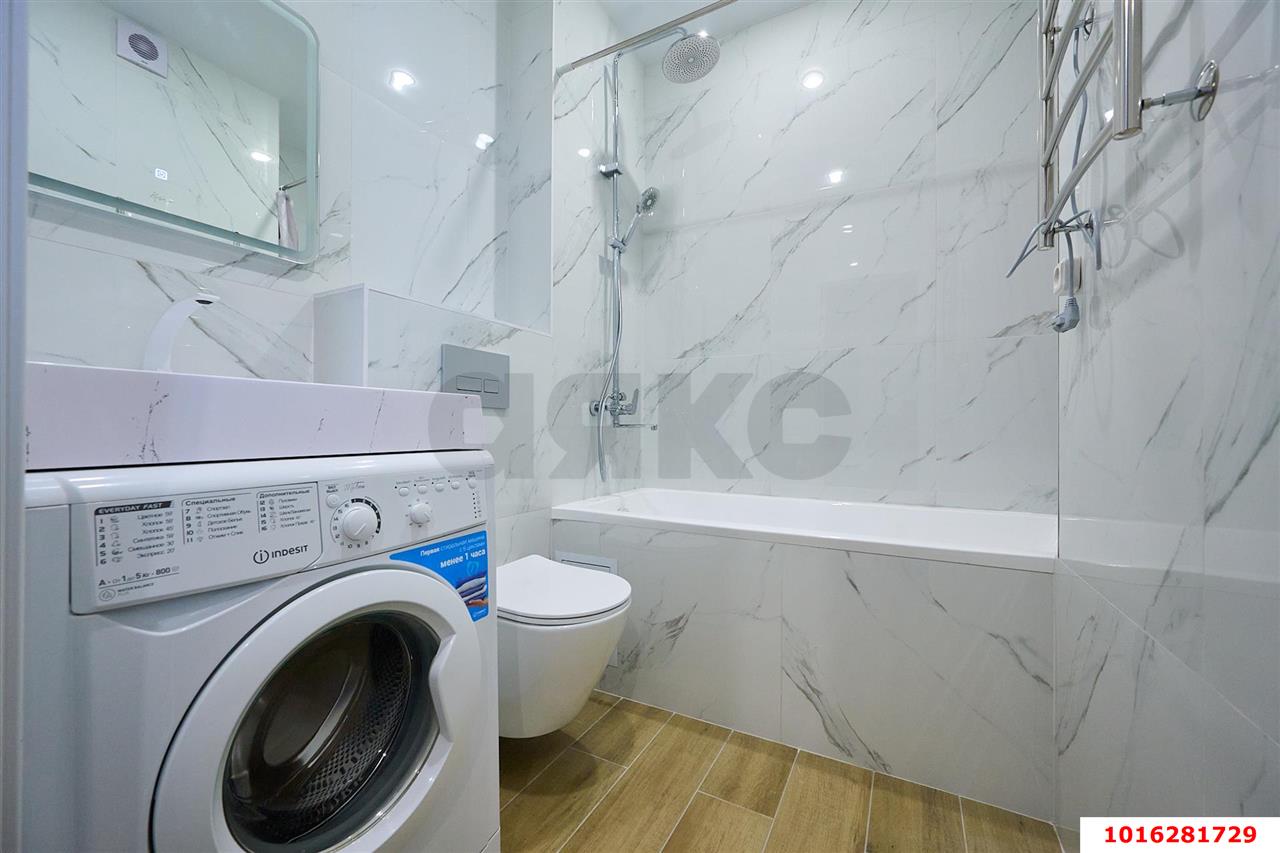 Фото №16: 2-комнатная квартира 55 м² - Краснодар, Прикубанский внутригородской округ, мкр. жилой комплекс Самолёт-5, ул. Ивана Беличенко, 103