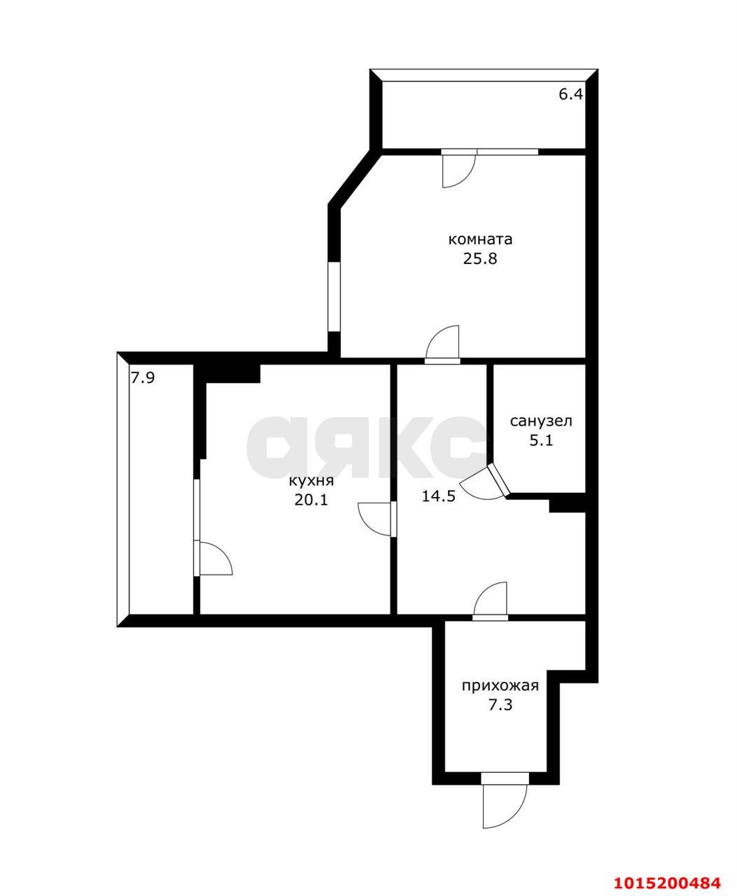Фото №10: 2-комнатная квартира 93 м² - Краснодар, ул. Аксайская, 40