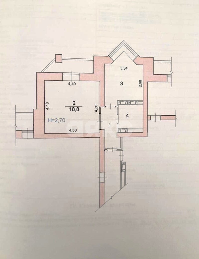 Фото №11: 1-комнатная квартира 43 м² - Волгоград, Ворошиловский, мкр. ЖК Голубой Топаз, ул. Лавочкина, 10А