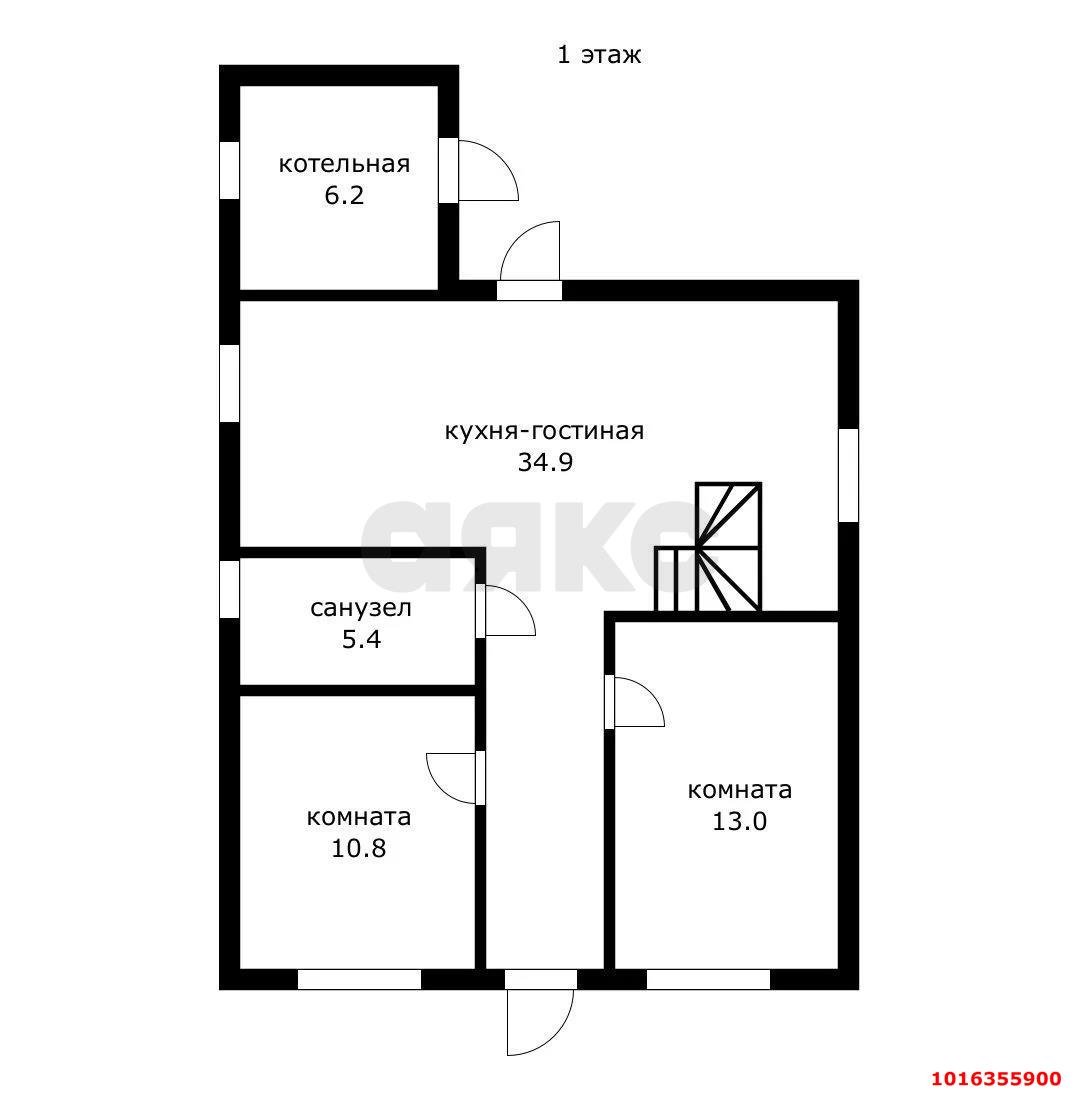 Фото №13: Дом 123 м² + 6 сот. - Елизаветинская, Прикубанский внутригородской округ, ст Проектировщик, ул. Дачная, 107