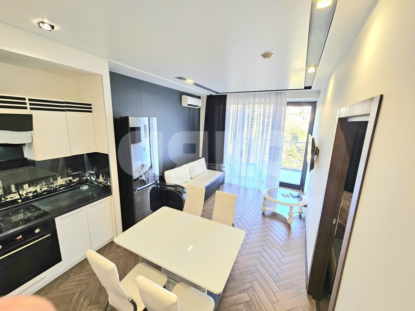 Фото №5: 2-комнатная квартира 101 м² - Сочи, Хостинский, Приморье, мкр. жилой комплекс Актёр Гэлакси, пр-кт Курортный, 105