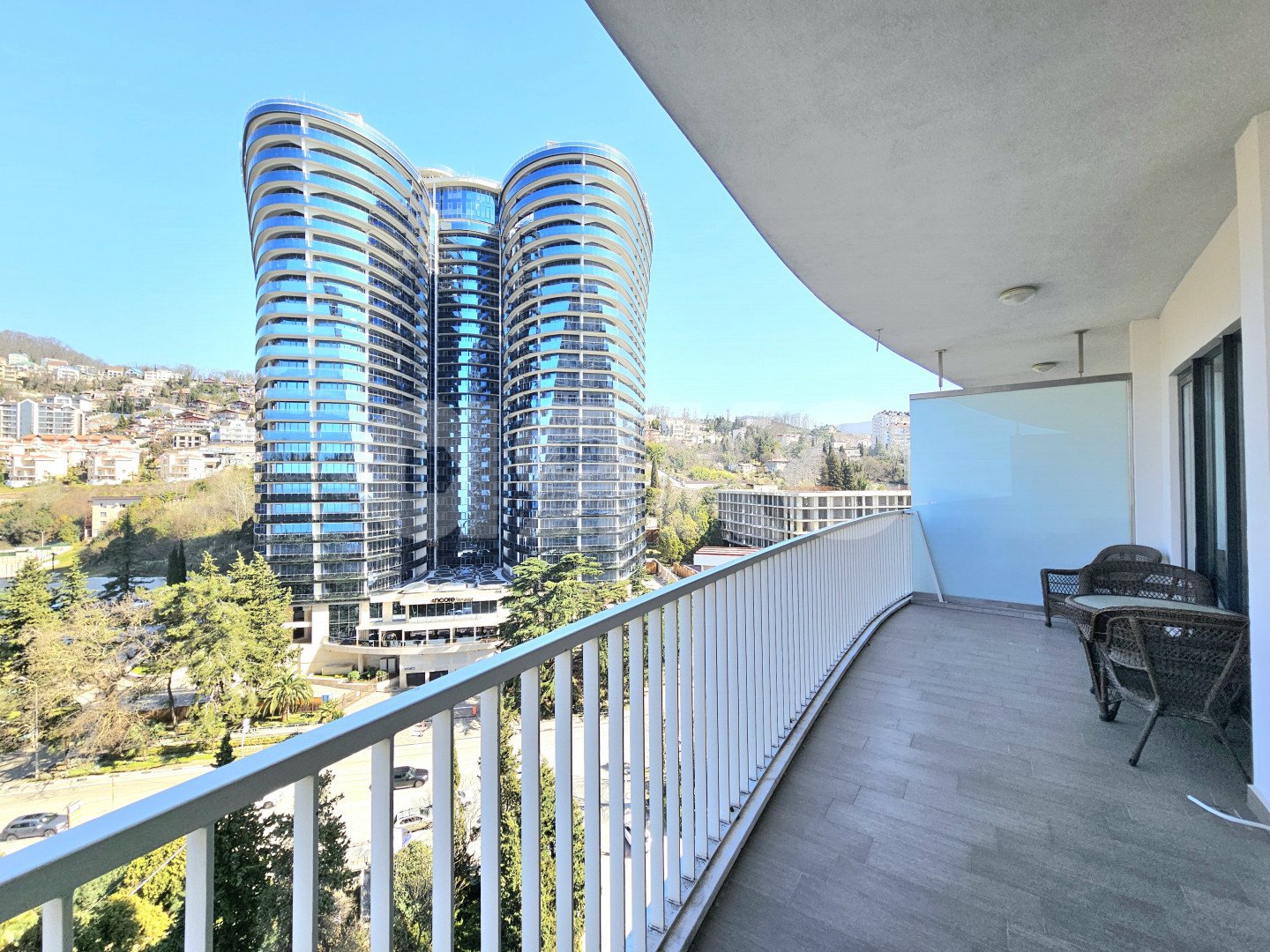 Фото №9: 2-комнатная квартира 101 м² - Сочи, Хостинский, Приморье, мкр. жилой комплекс Актёр Гэлакси, пр-кт Курортный, 105