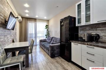 Фото №2: 1-комнатная квартира 50 м² - Краснодар, мкр. жилой комплекс Дуэт, ул. Душистая, 77к1