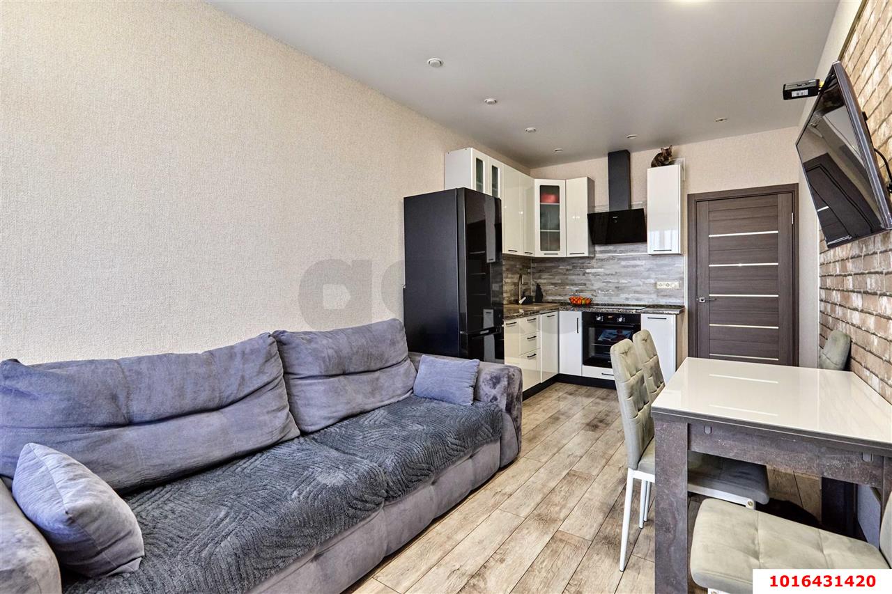 Фото №3: 1-комнатная квартира 50 м² - Краснодар, Прикубанский внутригородской округ, мкр. жилой комплекс Дуэт, ул. Душистая, 77к1