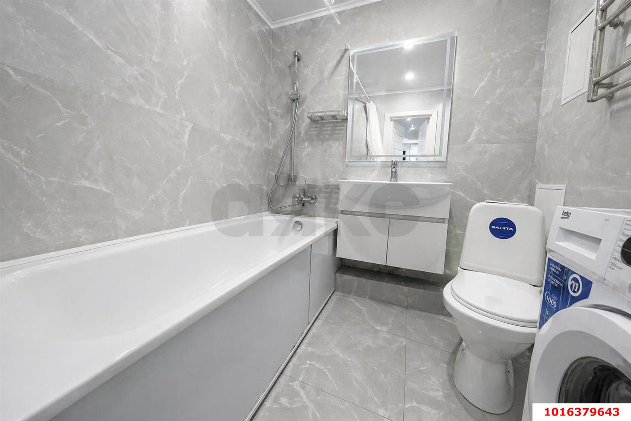 Фото №4: 1-комнатная квартира 37 м² - Краснодар, Прикубанский внутригородской округ, ЖК Славянка, мкр. Славянский, ул. Заполярная, 39к5