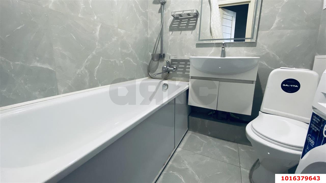 Фото №7: 1-комнатная квартира 37 м² - Краснодар, Прикубанский внутригородской округ, ЖК Славянка, мкр. Славянский, ул. Заполярная, 39к5