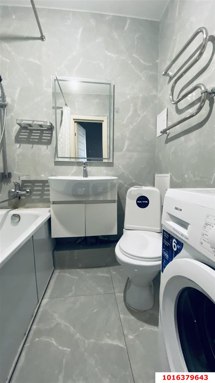 Фото №8: 1-комнатная квартира 37 м² - Краснодар, Прикубанский внутригородской округ, ЖК Славянка, мкр. Славянский, ул. Заполярная, 39к5