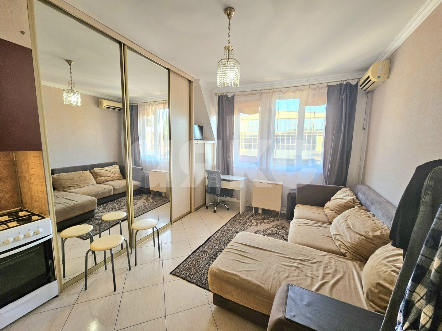 Фото №3: Студия 25 м² - Сочи, Центральный, мкр. Донская, ул. Виноградная, 188А