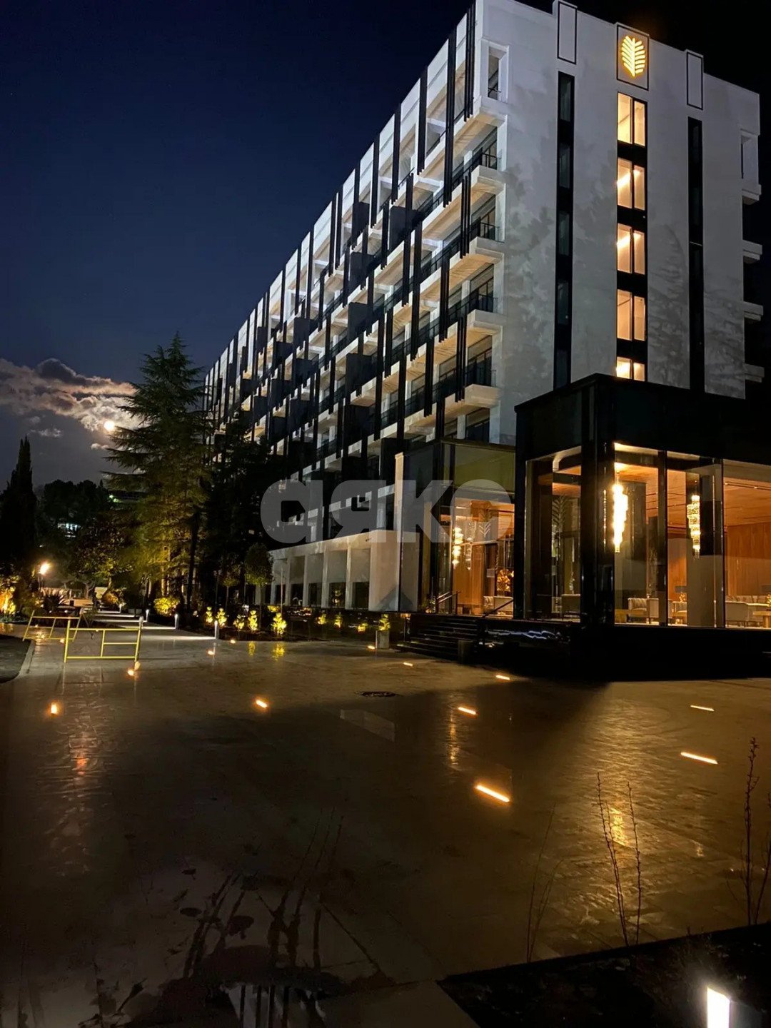 Фото №2: Студия 21 м² - Сочи, Адлерский, Адлер, Курортный Городок, мкр. апартаментный комплекс Моне, ул. Ленина, 217Ак2