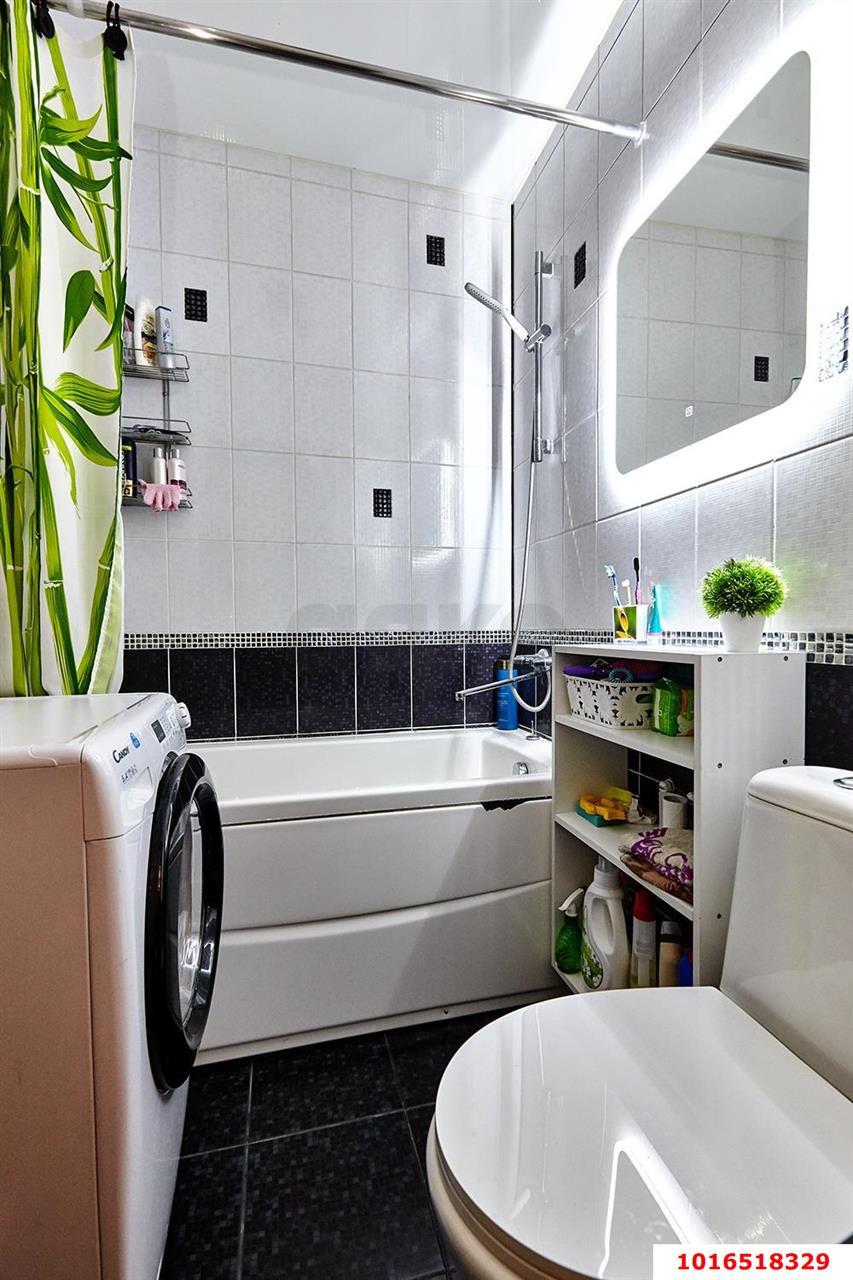 Фото №8: 2-комнатная квартира 45 м² - Краснодар, Центральный внутригородской округ, Черёмушки, мкр. Дубинка, пр-д 1-й Артельный, 20