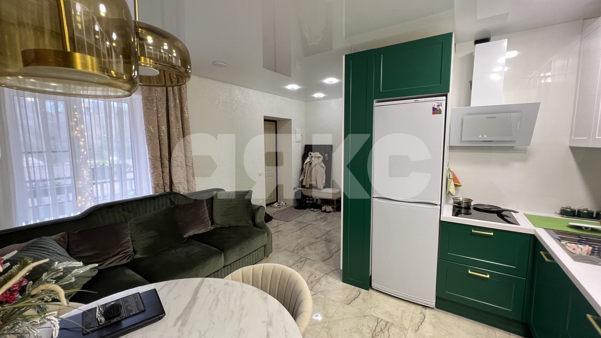 Фото №9: 1-комнатная квартира 39 м² - Сочи, Адлерский, п. Кудепста, ул. Искры, 68с2