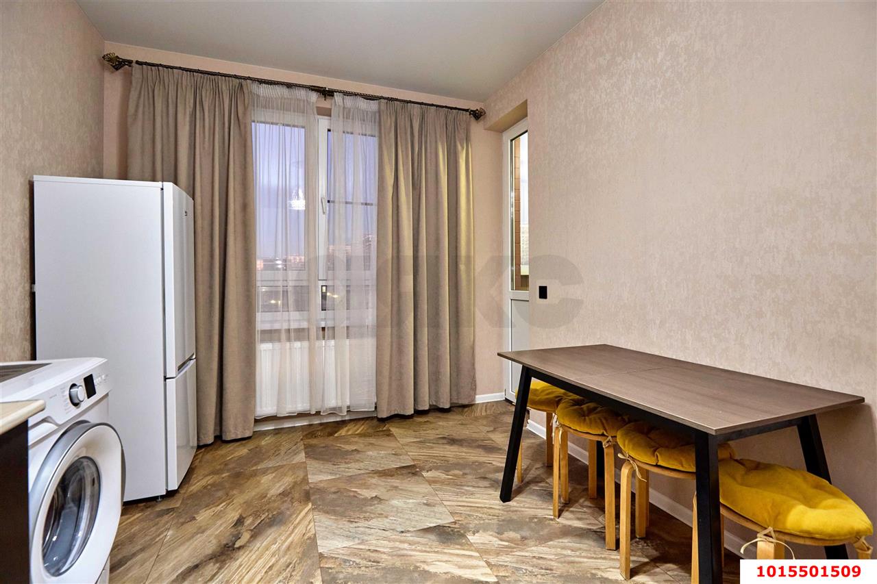 Фото №5: 1-комнатная квартира 37 м² - Краснодар, Прикубанский внутригородской округ, мкр. жилой комплекс Самолёт-4, ул. Ивана Беличенко, 89