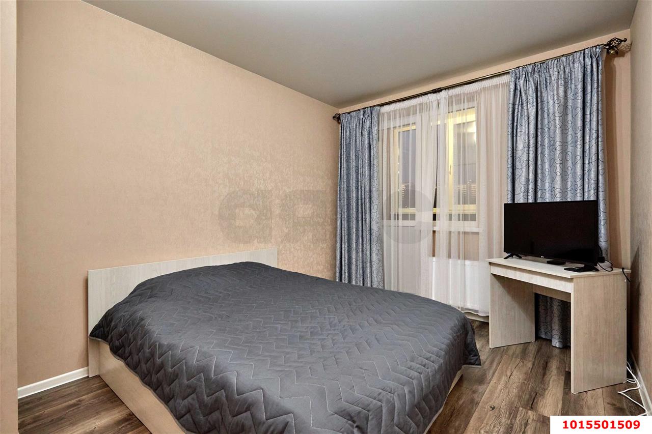 Фото №1: 1-комнатная квартира 37 м² - Краснодар, Прикубанский внутригородской округ, мкр. жилой комплекс Самолёт-4, ул. Ивана Беличенко, 89