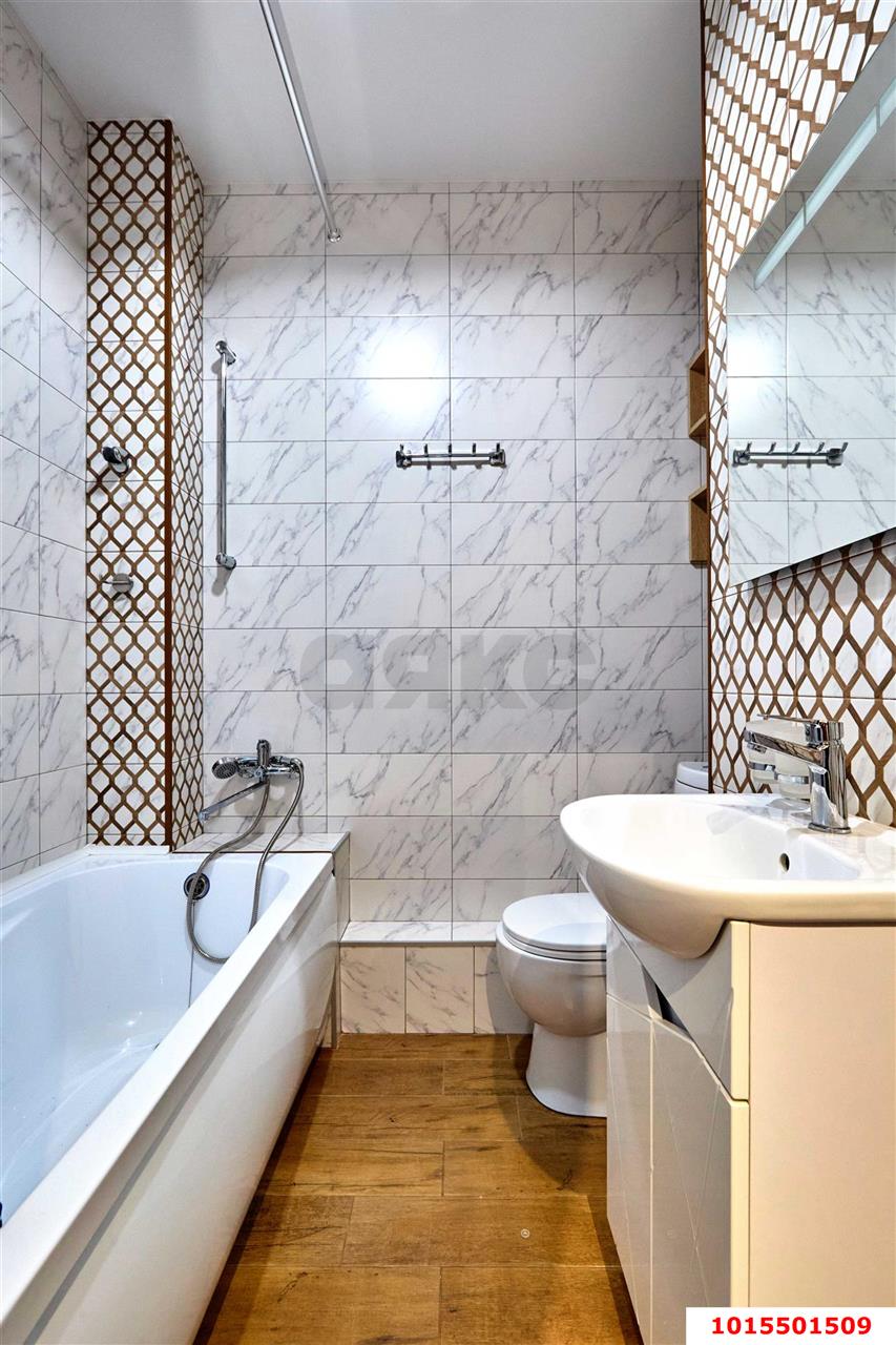 Фото №8: 1-комнатная квартира 37 м² - Краснодар, Прикубанский внутригородской округ, мкр. жилой комплекс Самолёт-4, ул. Ивана Беличенко, 89